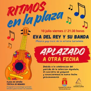 El concierto de Eva del Rey y su Banda se aplaza por el partido de la selección española