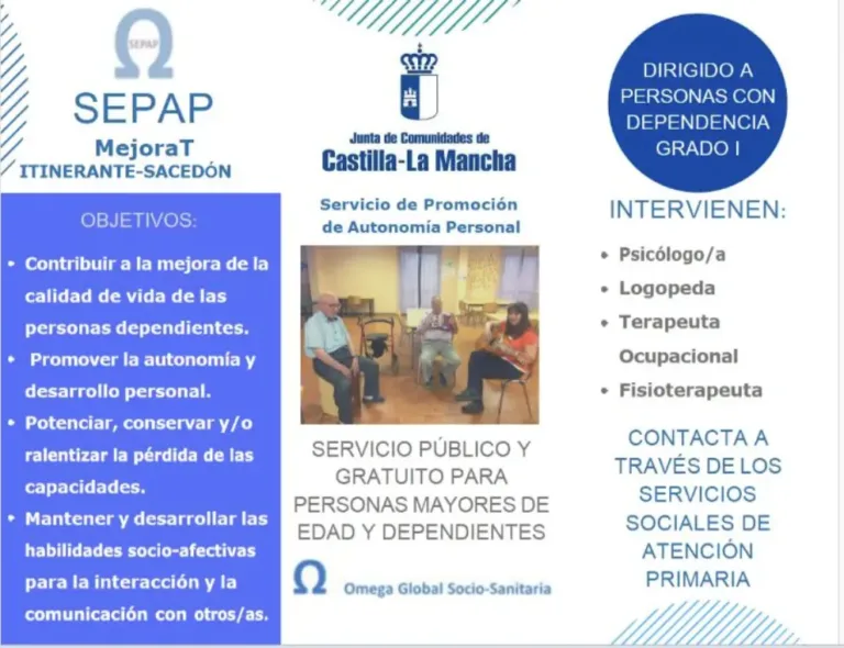 SEPAP- MejoraT llega a Tórtola para promover la autonomía personal