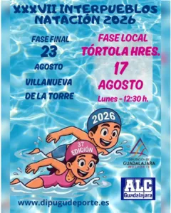Tórtola acogerá la fase local del XXXVII Interpueblos de Natación