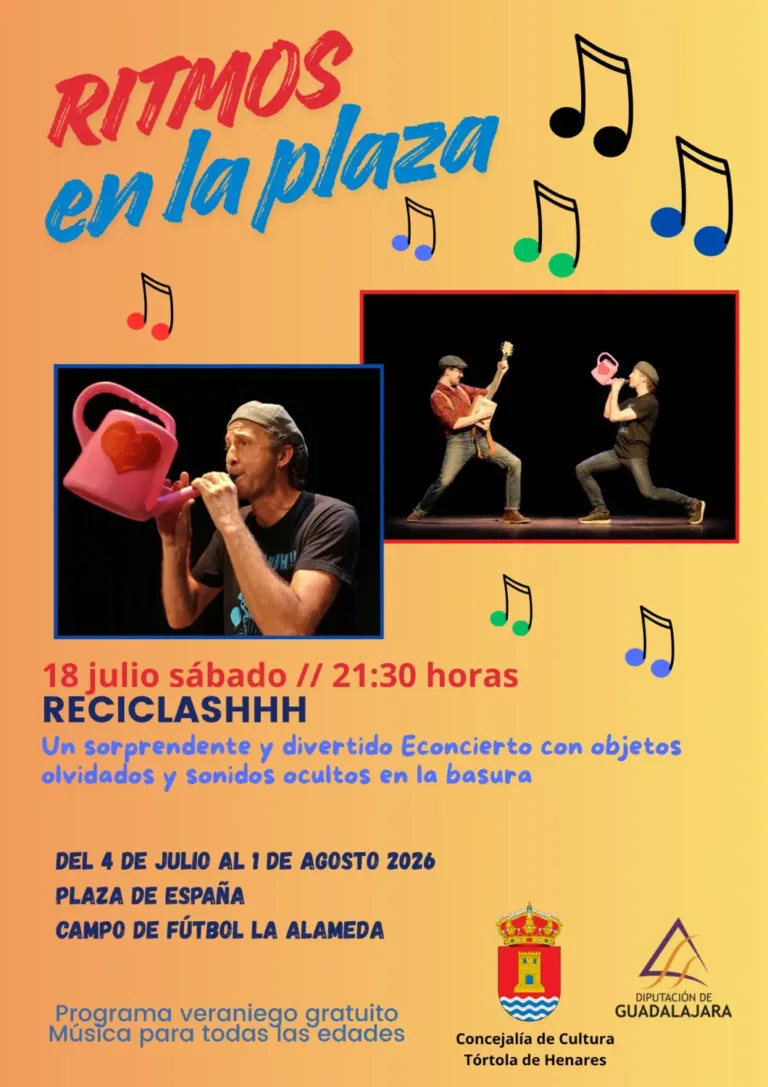 Reciclashh llega este sábado a Tórtola con un espectáculo musical para toda la familia