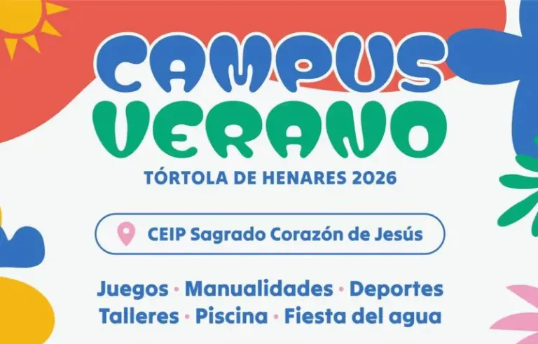 El Ayuntamiento de Tórtola lanza el Campus de Verano 2026 para niños de 3 a 12 años