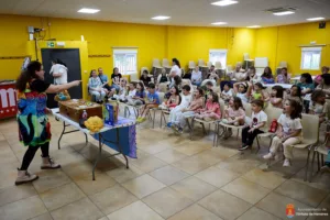 El centro municipal «El Horno» y el CEIP Sagrado Corazón, escenarios de una intensa jornada de fomento lector