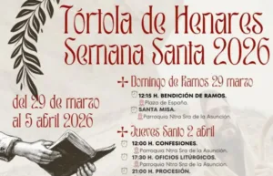Tórtola de Henares ultima los preparativos para vivir una Semana Santa de fe y tradición