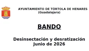 Servicio de desinsectación y desratización