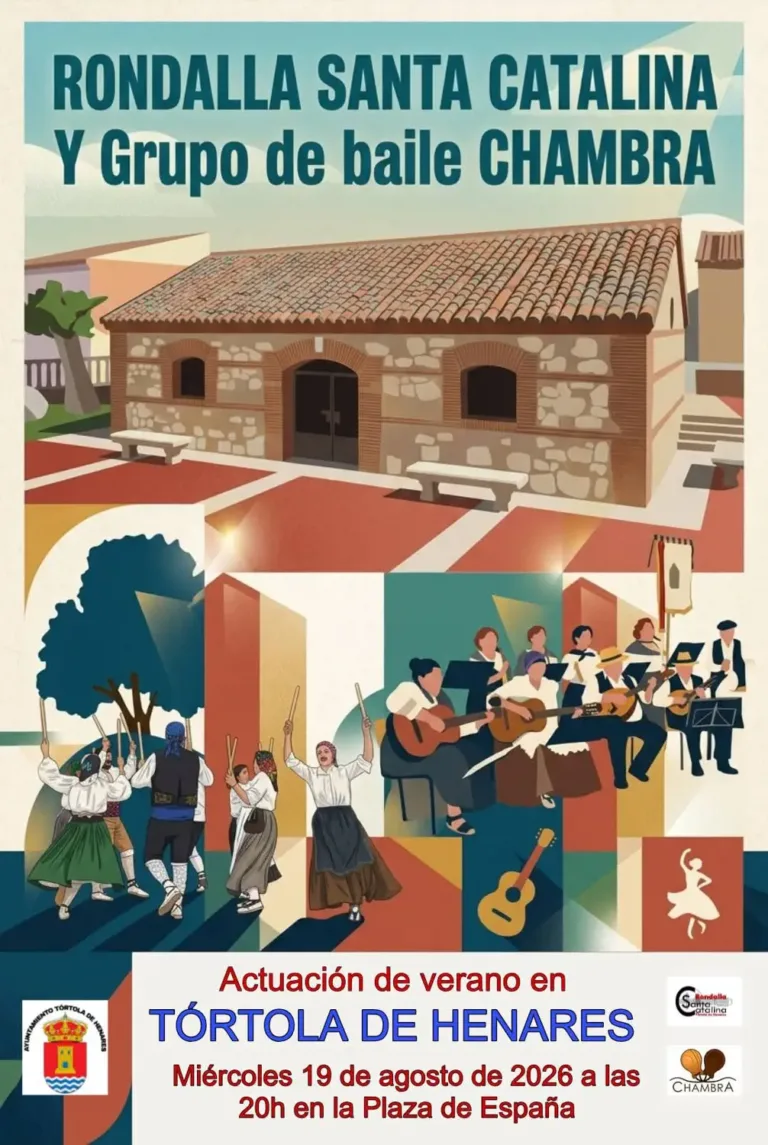 La Rondalla Santa Catalina y el Grupo de Baile Chambra llenan de música y tradición la tarde en Tórtola