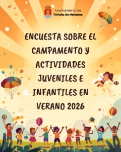 El Ayuntamiento de Tórtola lanza una encuesta ciudadana para diseñar el campamento de verano 2026