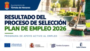 Resultado del proceso de selección del Plan de Empleo 2026