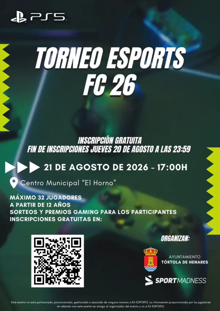 Tórtola de Henares se prepara para el Torneo Esports FC 26
