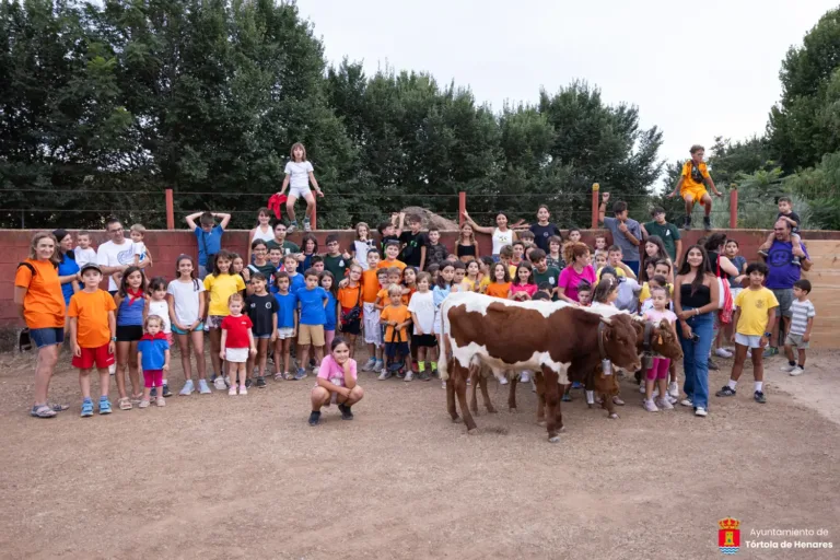 Tórtola disfruta de la bueyada infantil con una jornada llena de carreras y diversión