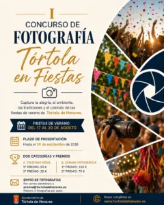 ¡ Parcicipa en el I Concurso de Fotografía «Tórtola en Fiestas»!