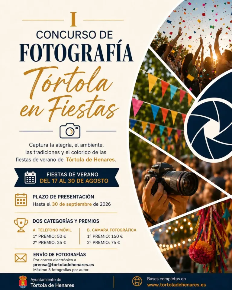 ¡ Parcicipa en el I Concurso de Fotografía «Tórtola en Fiestas»!