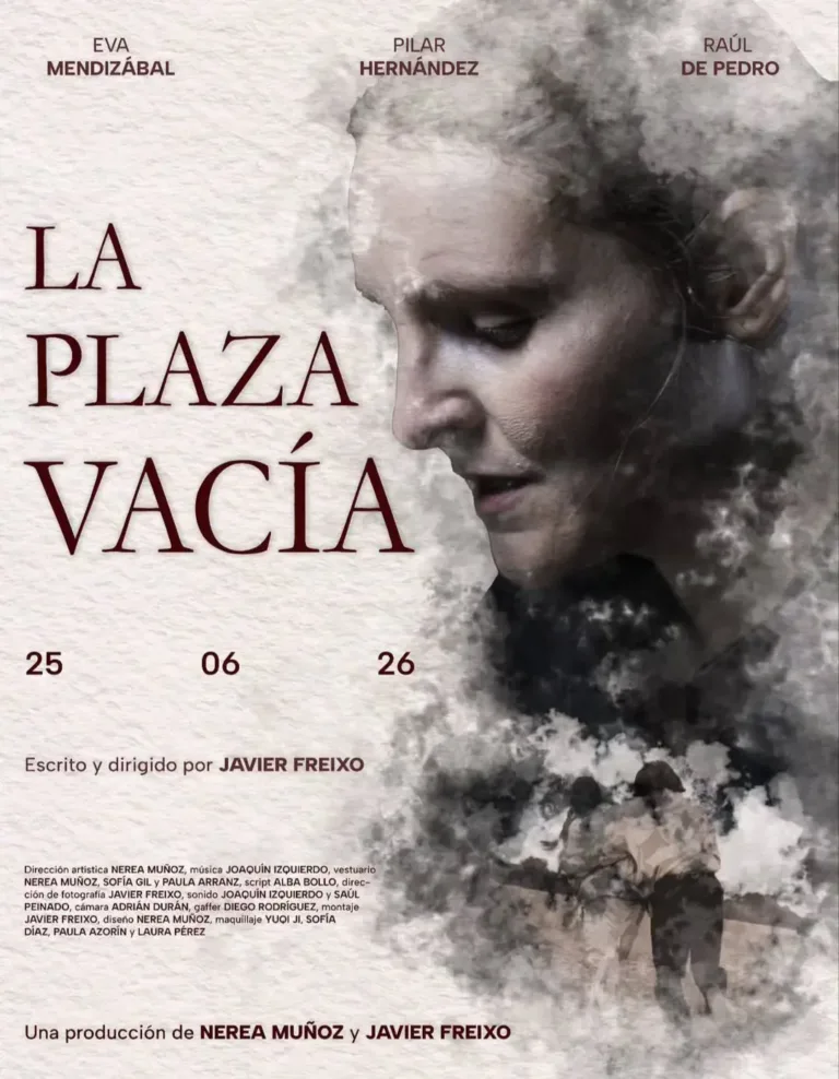Nerea Muñoz junto a Javi Freixo, estrenan ‘La Plaza Vacía’, un mediometraje que ya tiene fecha de preestreno