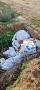 El Ayuntamiento de Tórtola alerta sobre vertidos ilegales de escombros