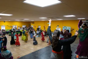 Las Esparteras llenan de ritmo y tradición la Feria de Abril en el centro municipal «El Horno»