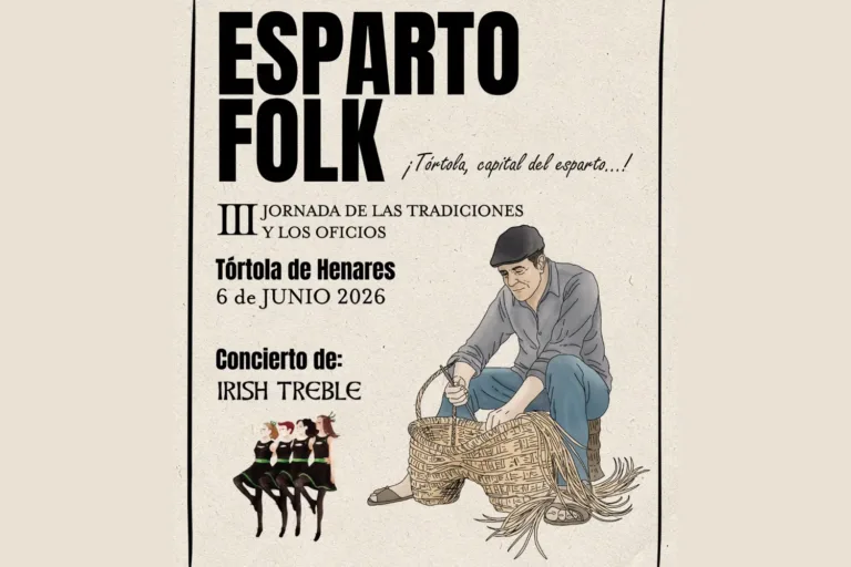 Tórtola de Henares celebrará la III edición del ESPARTO FOLK el 6 de junio