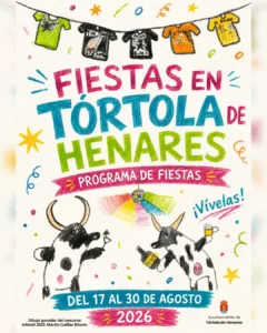 Tórtola de Henares presenta su programa de Fiestas de Verano 2026