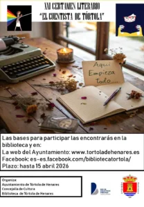 XXI Certamen Literario «El Cuentista de Tórtola»