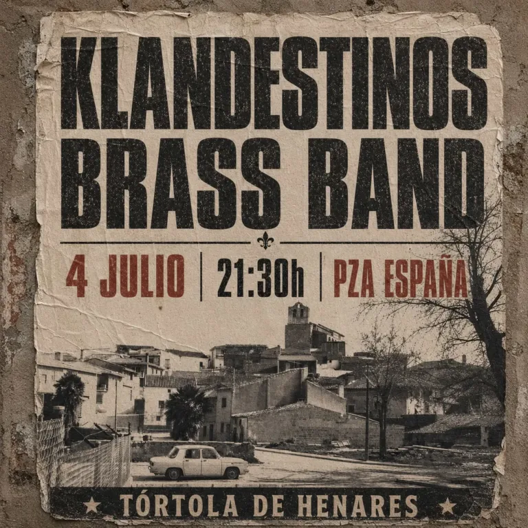 Ritmos en la Plaza arranca este sábado con Klandestinos Brass Band