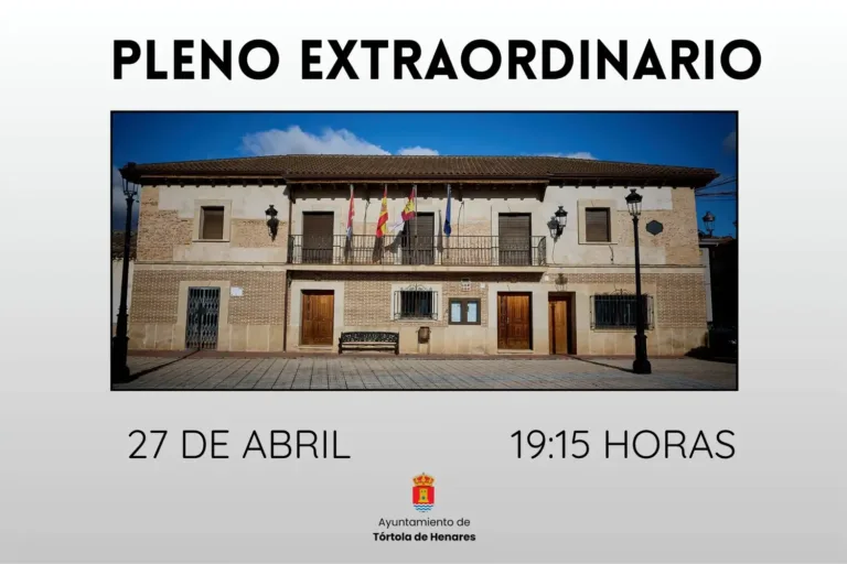 Pleno Extraordinario