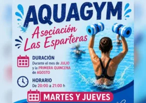 Aquagym este verano en Tórtola de Henares