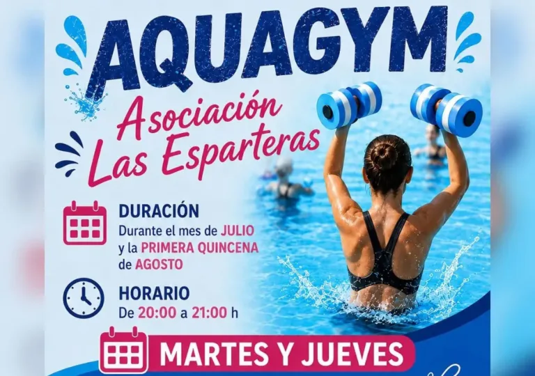 Aquagym este verano en Tórtola de Henares